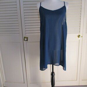 Knox Rose Sheer Thin Strap Camisole Top - XL